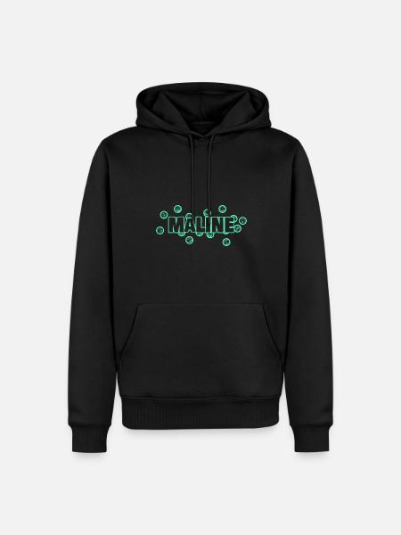 Gift for Maline - Men’s Premium Organic Hoodie - black