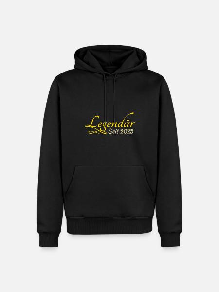 born in 2025 - Men’s Premium Organic Hoodie - black