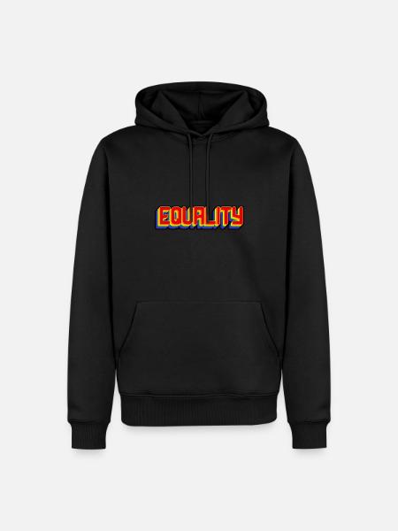 LGBT Equality 2 - Men’s Premium Organic Hoodie - black