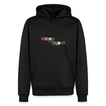 Weihnachten Weihnachtsmann Geschenke - Männer Premium Bio Hoodie - Schwarz - Vorne - Nico (187cm)