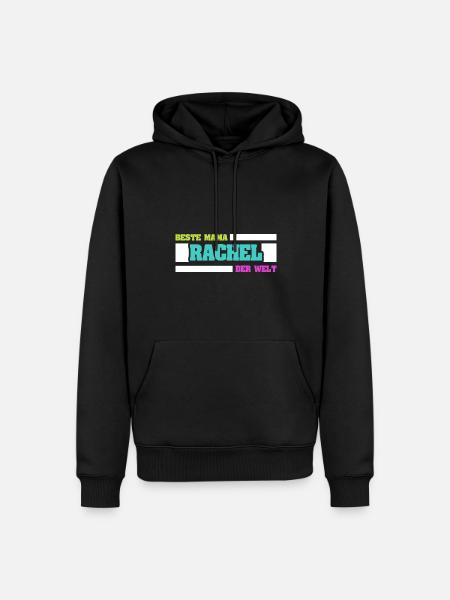 Rachel als Mutter - Männer Premium Bio Hoodie - Schwarz