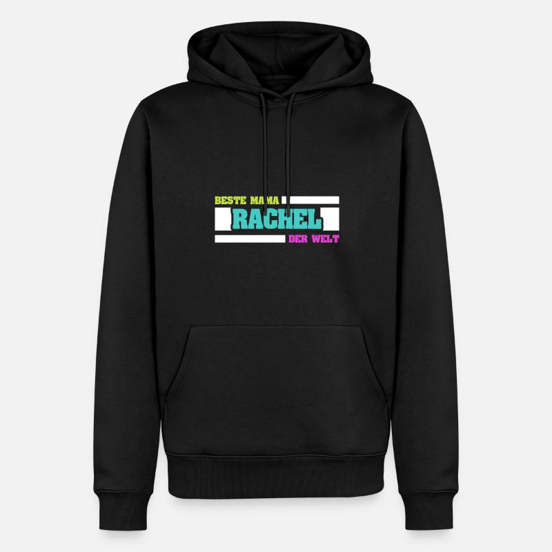 Rachel als Mutter - Männer Premium Bio Hoodie - Schwarz