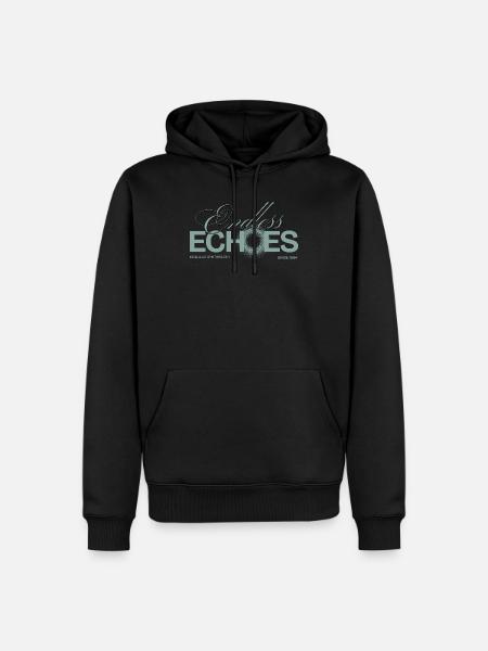 Synthétiseur modulaire Addicted Endless Echoes - Sweat à capuche Premium bio Homme - noir