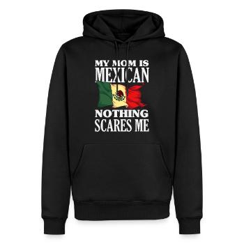 Mexiko Stolz & Heimat Mexikaner Mexico Flagge - Männer Premium Bio Hoodie - Schwarz - Vorne - Nico (187cm)