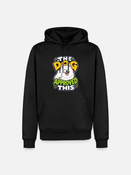 Samojeden - Männer Premium Bio Hoodie - Schwarz