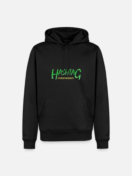 Indonesia - Men’s Premium Organic Hoodie - black
