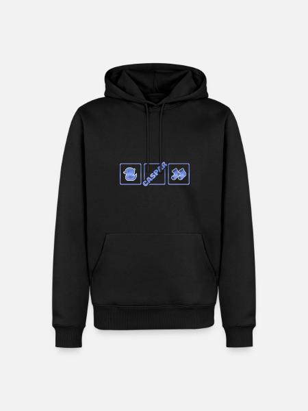 Birth of Caspar - Men’s Premium Organic Hoodie - black