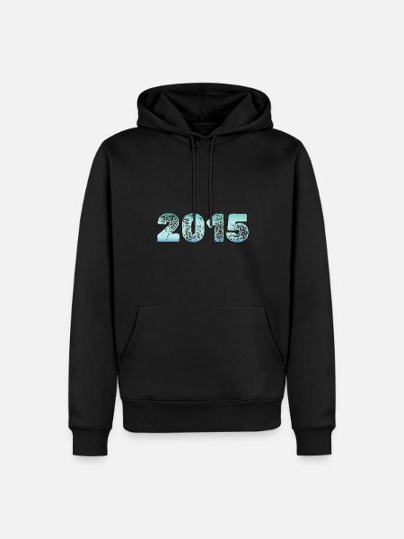 Ice 2015 - Männer Premium Bio Hoodie - Schwarz