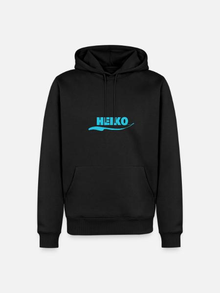 Heiko Heiko - Men’s Premium Organic Hoodie - black