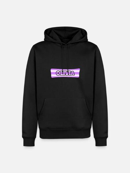 Wedding Olivia - Men’s Premium Organic Hoodie - black