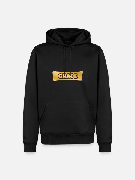 Gift for Grace - Men’s Premium Organic Hoodie - black