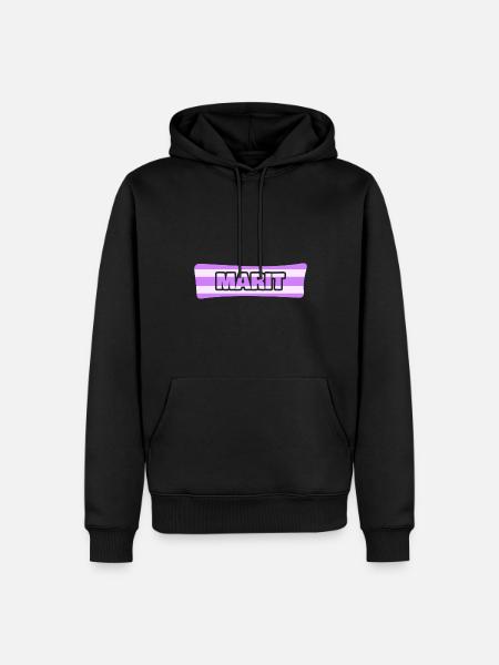 Marit - Männer Premium Bio Hoodie - Schwarz