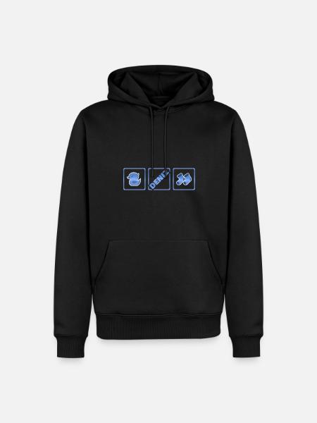 Gift for Deniz - Men’s Premium Organic Hoodie - black