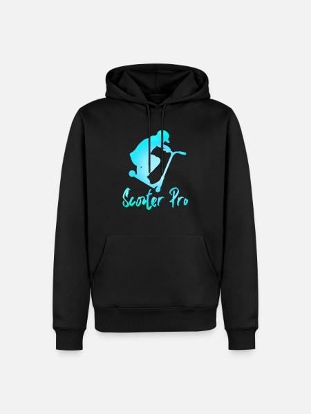 SCOOTER PRO SCOOTER - Männer Premium Bio Hoodie - Schwarz