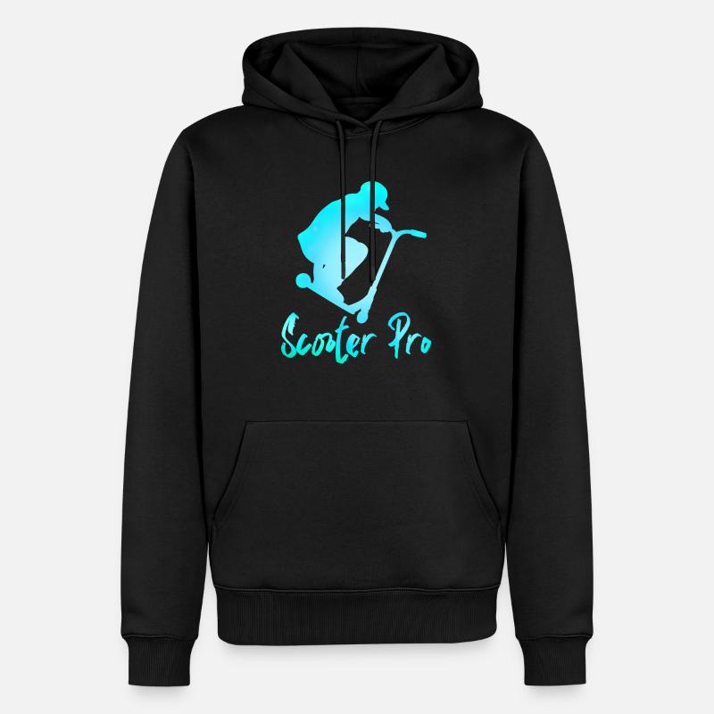 SCOOTER PRO SCOOTER - Männer Premium Bio Hoodie - Schwarz