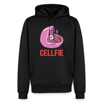 T-shirt Smart Mathematics de l’Université des Sciences - Sweat à capuche Premium bio Homme - noir - Devant - Nico (187cm)