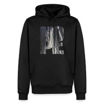 NON - Ne soyez pas un oui ! - Sweat à capuche Premium bio Homme - noir - Devant - Nico (187cm)