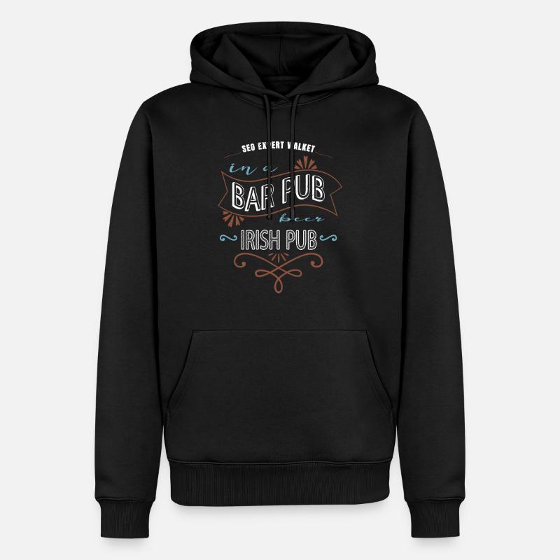 jokes computers computer science - Männer Premium Bio Hoodie - Schwarz