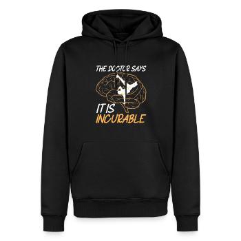 Breakdance Breakdancer Hip Hop Geschenk - Männer Premium Bio Hoodie - Schwarz - Vorne - Nico (187cm)