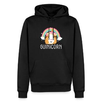 Guinea Pigs Pet Owner I Unicorn I Guinea Pig I - Männer Premium Bio Hoodie - Schwarz - Vorne - Nico (187cm)