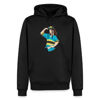 Bahamas Girl Unbreakable I Bahamas Heritage I - Sweat à capuche Premium bio Homme - noir - Devant - Nico (187cm)