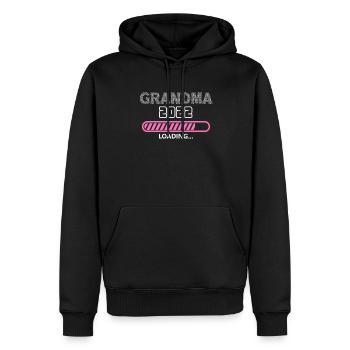 Grandma 2022 Loading, Future Grandmother - Sweat à capuche Premium bio Homme - noir - Devant - Nico (187cm)