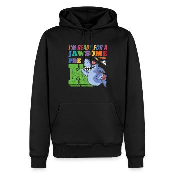 Glücklich ersten Tag Schule Pre K Awesome Geschenk - Männer Premium Bio Hoodie - Schwarz - Vorne - Nico (187cm)