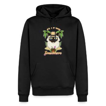 It Is 5 OClock Somewhere Drinking Birman Cat - Männer Premium Bio Hoodie - Schwarz - Vorne - Nico (187cm)