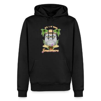 It Is 5 OClock Somewhere Drinking Persian Cat - Männer Premium Bio Hoodie - Schwarz - Vorne - Nico (187cm)