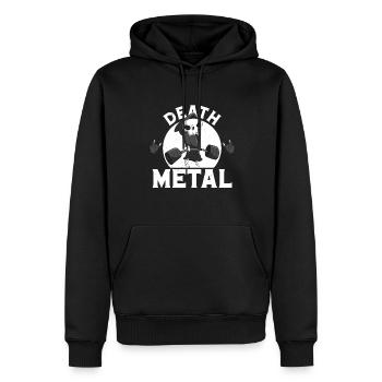 Punk Emo Styles Gothic Goth Kleidung Skelett Gesch - Männer Premium Bio Hoodie - Schwarz - Vorne - Nico (187cm)