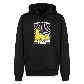 Slug Life Garten Schnecken Sammler Sammlung Gesche - Männer Premium Bio Hoodie - Schwarz - Vorne - Nico (187cm)