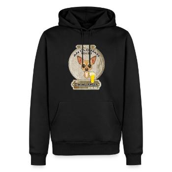 Chihuahua Dad Beer Lover - Männer Premium Bio Hoodie - Schwarz - Vorne - Nico (187cm)