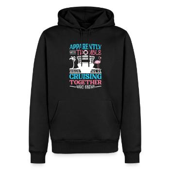 Kreuzfahrt Kreuzfahrtschiff Urlaub Meer - Männer Premium Bio Hoodie - Schwarz - Vorne - Nico (187cm)