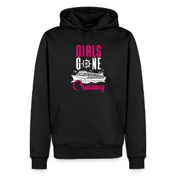 Kreuzfahrt Kreuzfahrtschiff Urlaub Meer - Männer Premium Bio Hoodie - Schwarz - Vorne - Nico (187cm)