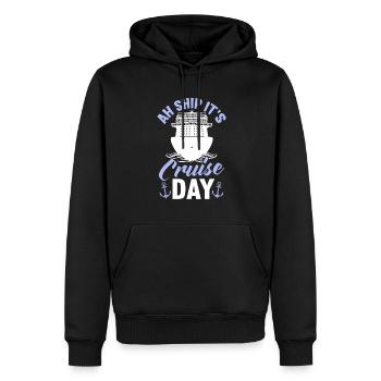 Kreuzfahrt Kreuzfahrtschiff Urlaub Meer - Männer Premium Bio Hoodie - Schwarz - Vorne - Nico (187cm)