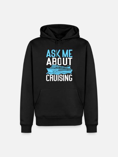 Croisière Croisière Vacances Mer - Sweat à capuche Premium bio Homme - noir
