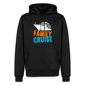 Kreuzfahrt Kreuzfahrtschiff Urlaub Meer - Männer Premium Bio Hoodie - Schwarz - Vorne - Nico (187cm)