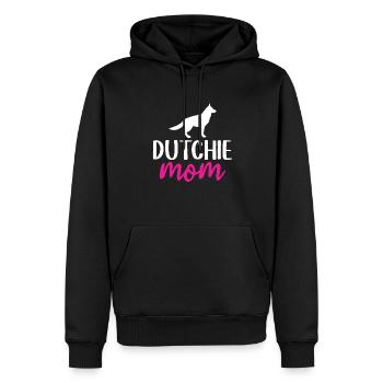 Holländischer Schäferhund Dutch Shepherd - Männer Premium Bio Hoodie - Schwarz - Vorne - Nico (187cm)