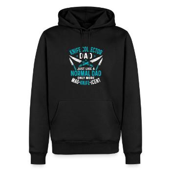 Metzgermesser Messer Messersammler - Männer Premium Bio Hoodie - Schwarz - Vorne - Nico (187cm)