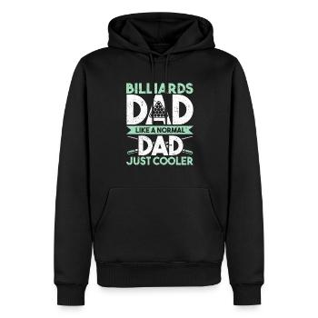 Snooker Pool Billard - Männer Premium Bio Hoodie - Schwarz - Vorne - Nico (187cm)