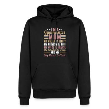 Akrobat Turner Gymnastik Turnen Tumbling - Männer Premium Bio Hoodie - Schwarz - Vorne - Nico (187cm)
