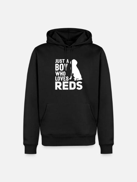Redbone Coonhound Dog Gift - Men’s Premium Organic Hoodie - black