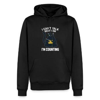 Stricken Garnsammlung Quilter Häkeln Lebensstil - Männer Premium Bio Hoodie - Schwarz - Vorne - Nico (187cm)