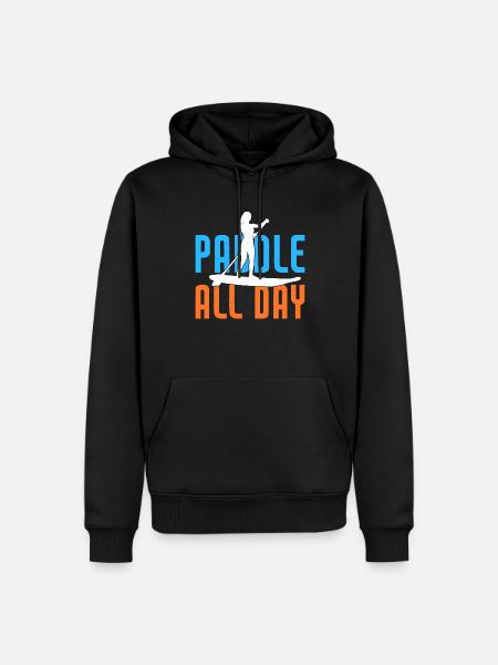 SUP Paddle Board Paddleboarding - Men’s Premium Organic Hoodie - black