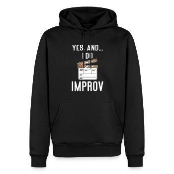 Schauspielerin Drama Broadway Musical Theater - Männer Premium Bio Hoodie - Schwarz - Vorne - Nico (187cm)