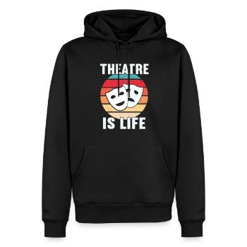 Schauspielerin Drama Broadway Musical Theater - Männer Premium Bio Hoodie - Schwarz - Vorne - Nico (187cm)
