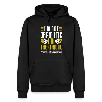 Schauspielerin Drama Broadway Musical Theater - Männer Premium Bio Hoodie - Schwarz - Vorne - Nico (187cm)