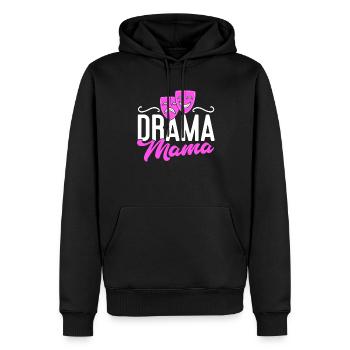 Actrice, Drame, Broadway, Comédie musicale - Sweat à capuche Premium bio Homme - noir - Devant - Nico (187cm)