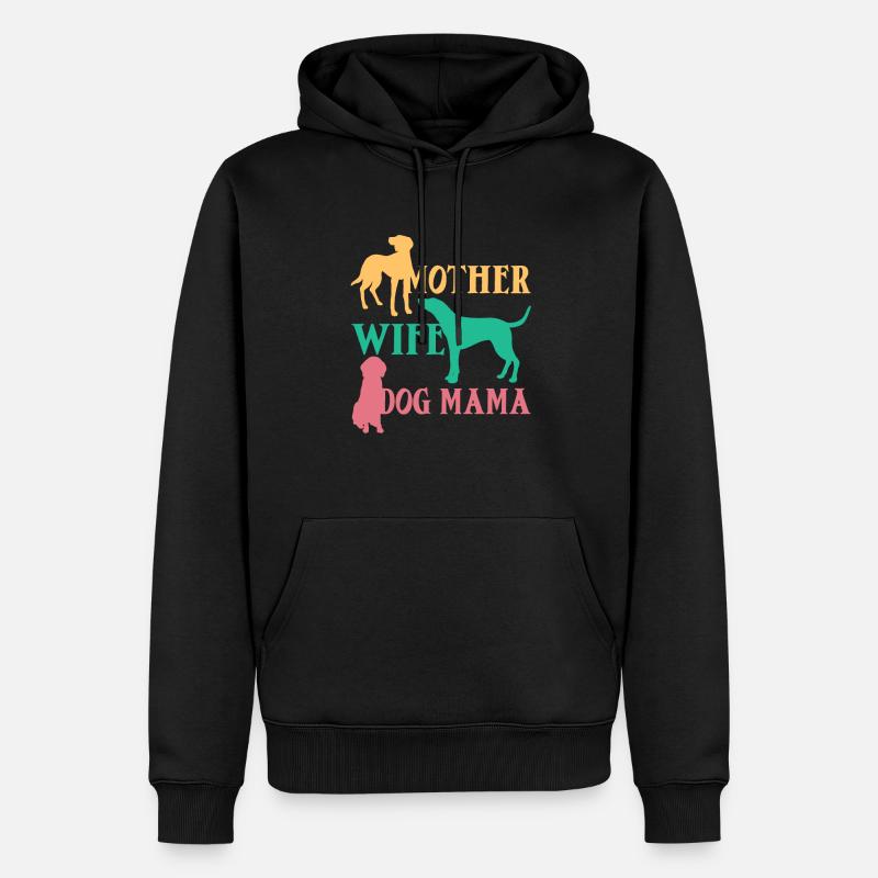 Treeing Walker Coonhound - Männer Premium Bio Hoodie - Schwarz