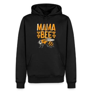 Mama Bee Imker Imkerin Honig Bauer Bienen - Männer Premium Bio Hoodie - Schwarz - Vorne - Nico (187cm)